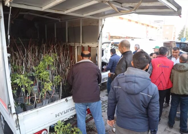 Konya’da Çiftçilere Antep Fıstığı Desteği